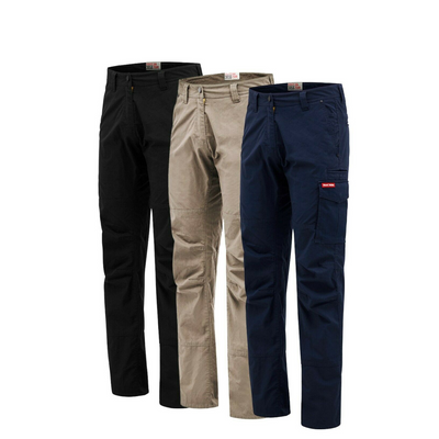 Womens Hard Yakka 3056 Work Pants RipStop Cargo Modern Stretch Slim Y08930- Bannav S Bannav LLC